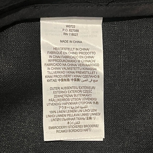 Boden Fleur Embroidered Crochet Linen Dress Black Belted US 2R Wedding Guest - Picture 5 of 8